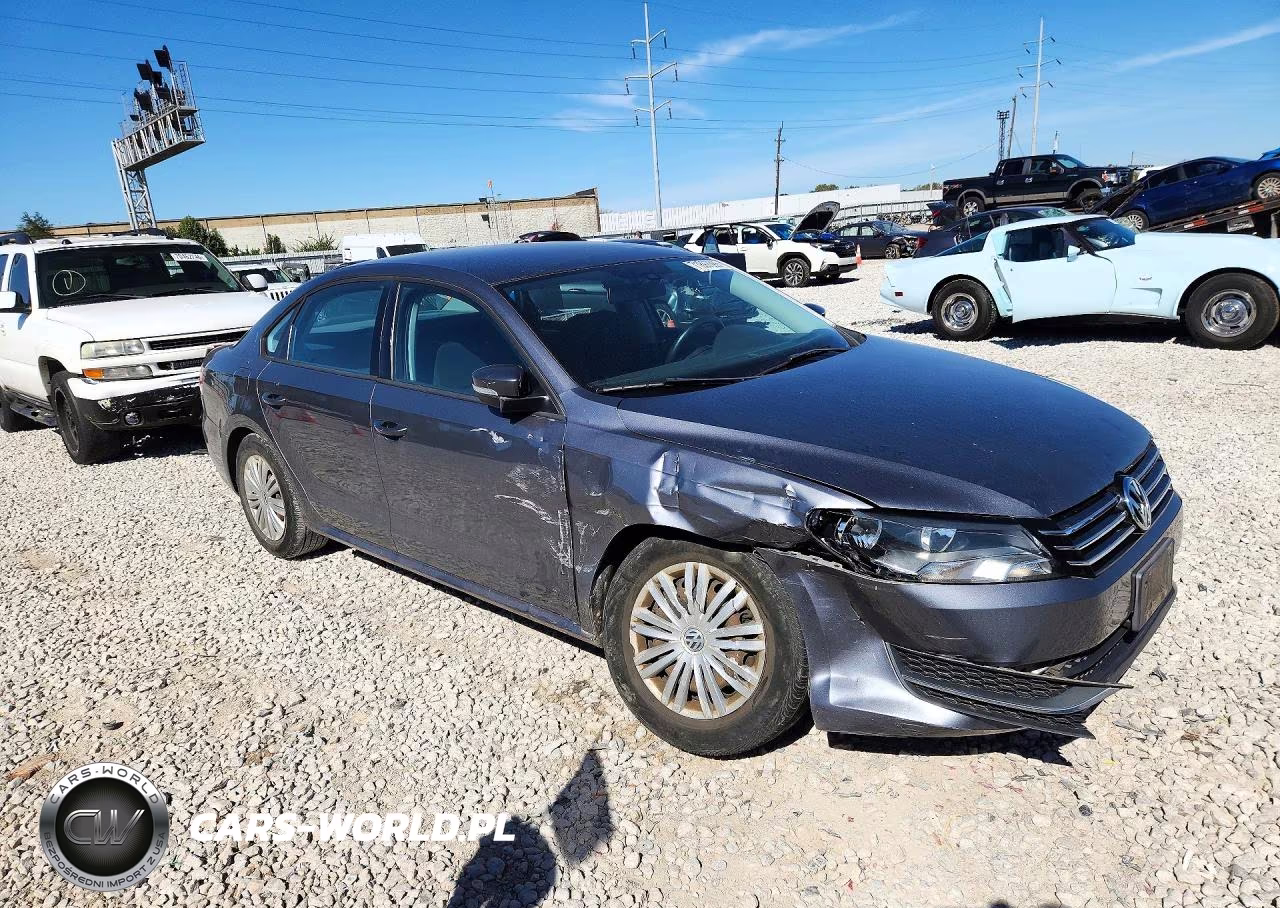 2014 Volkswagen Passat S VIN:1VWAT7A34EC104572 - 4