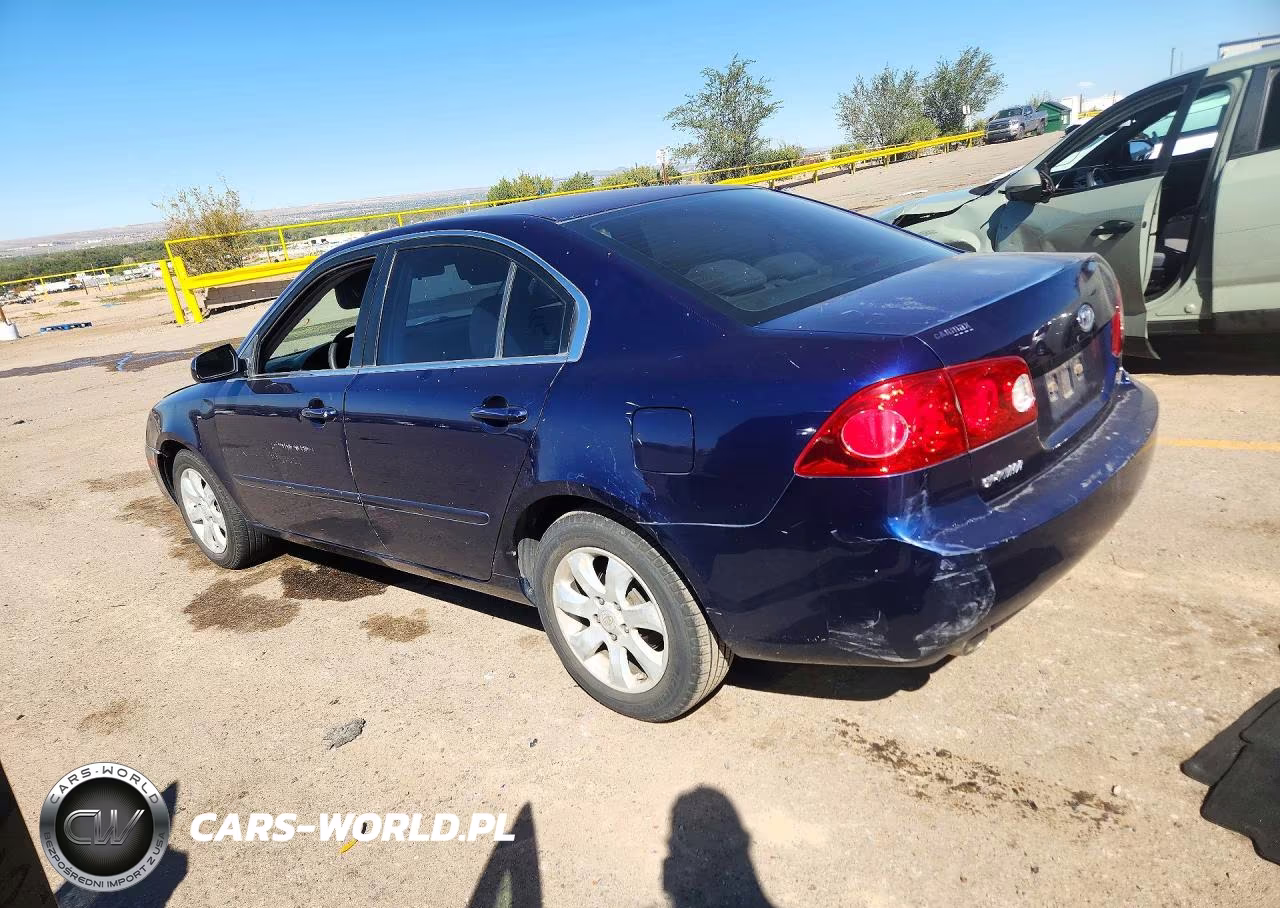 2008 Kia Optima Lx VIN:KNAGE124785242365 - 2