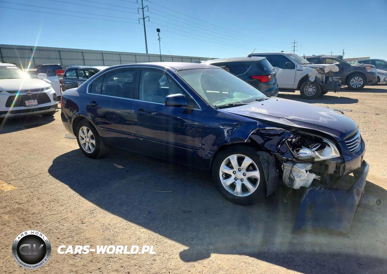2008 Kia Optima Lx VIN:KNAGE124785242365 - 4