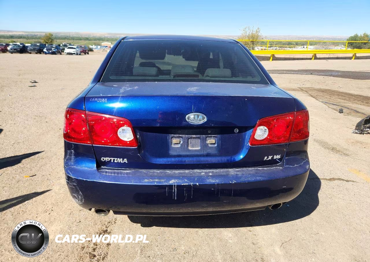 2008 Kia Optima Lx VIN:KNAGE124785242365 - 6