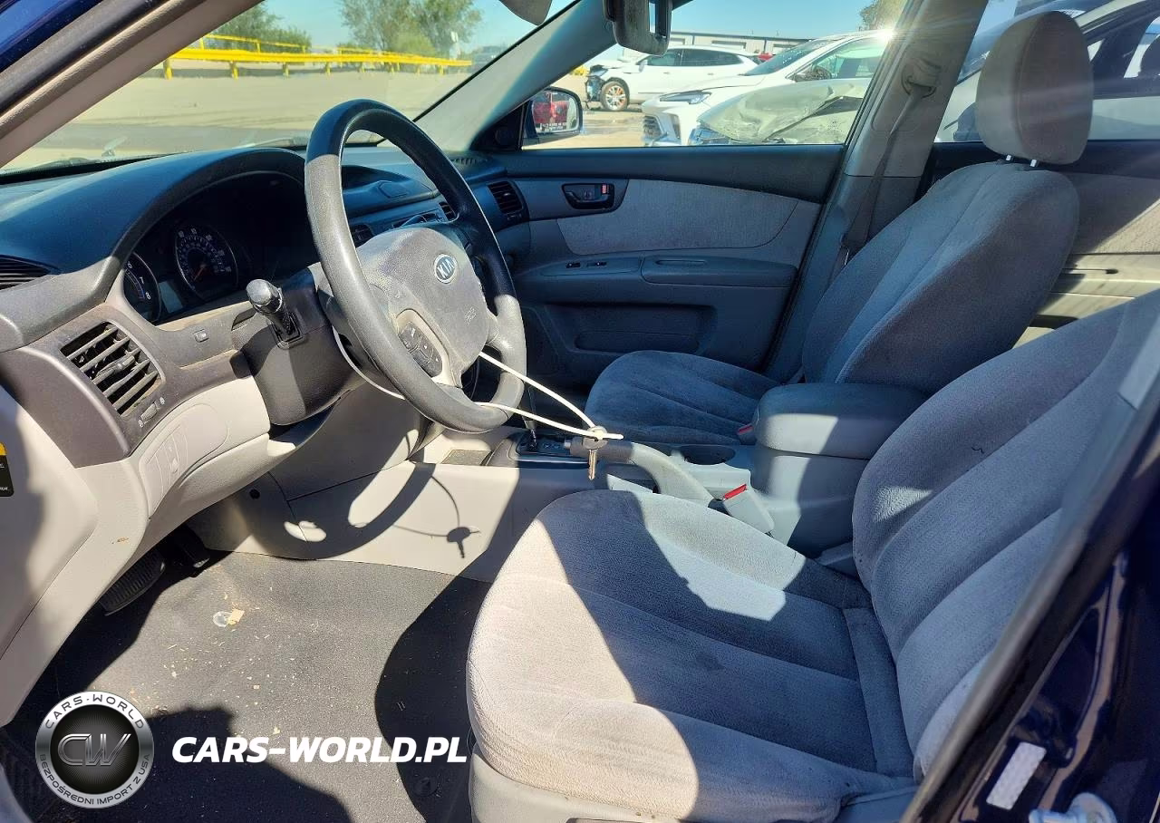 2008 Kia Optima Lx VIN:KNAGE124785242365 - 7