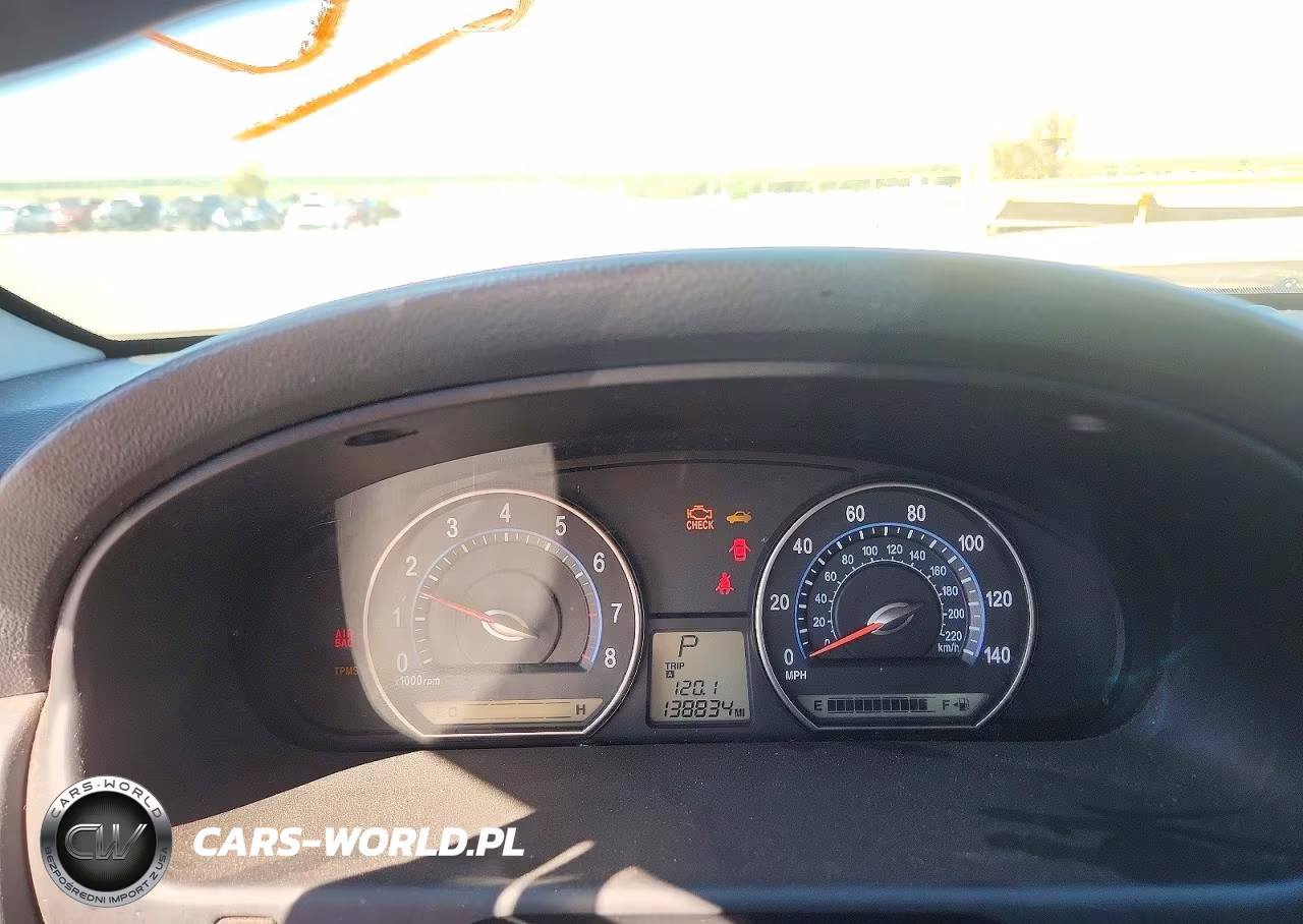 2008 Kia Optima Lx VIN:KNAGE124785242365 - 9