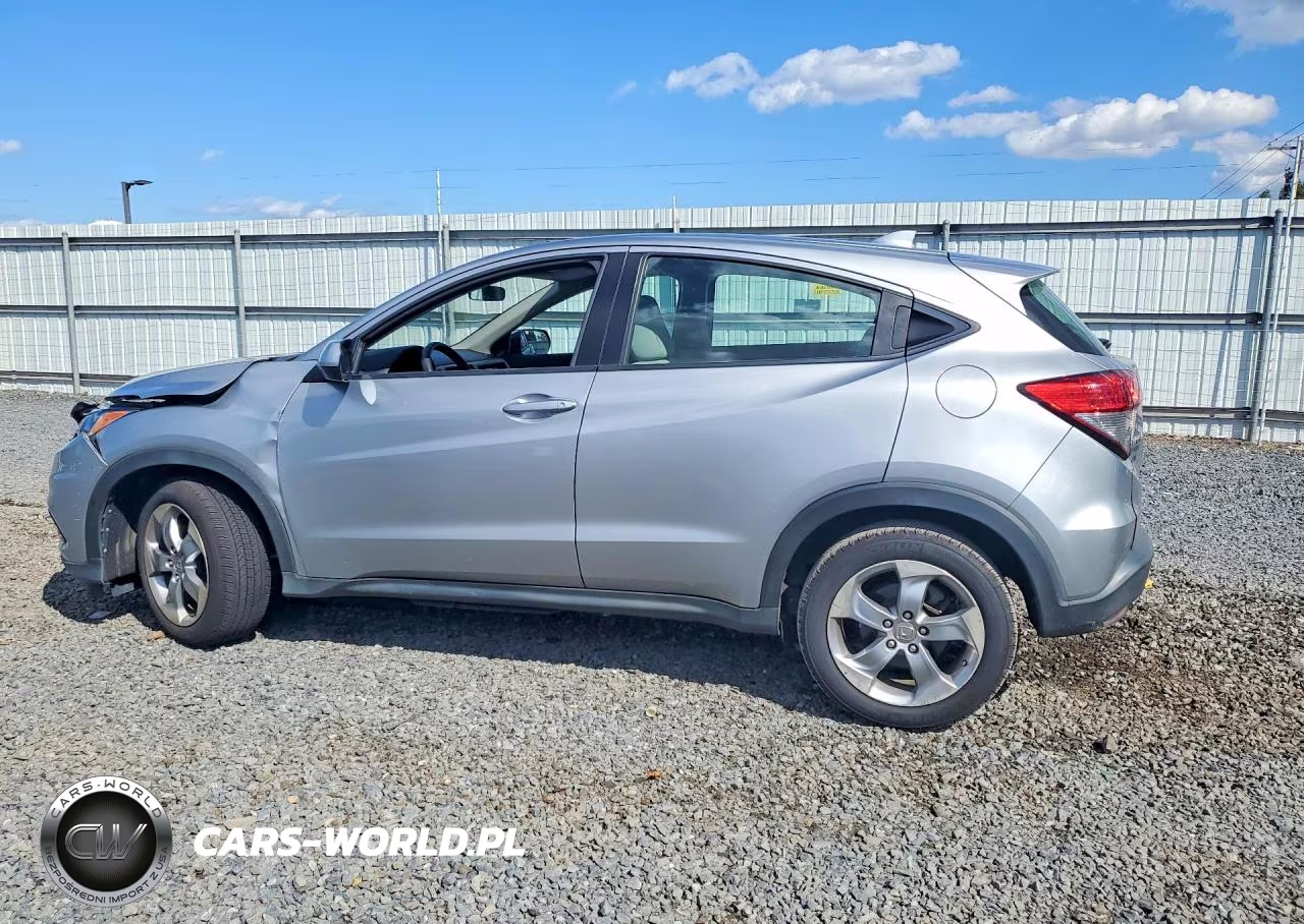 2019 Honda Hr-V Lx VIN:3CZRU6H36KG709134 - 2