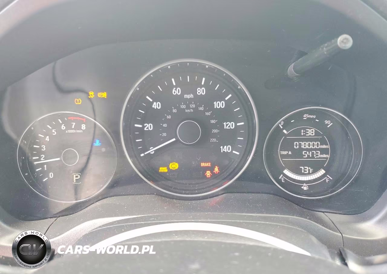 2019 Honda Hr-V Lx VIN:3CZRU6H36KG709134 - 9