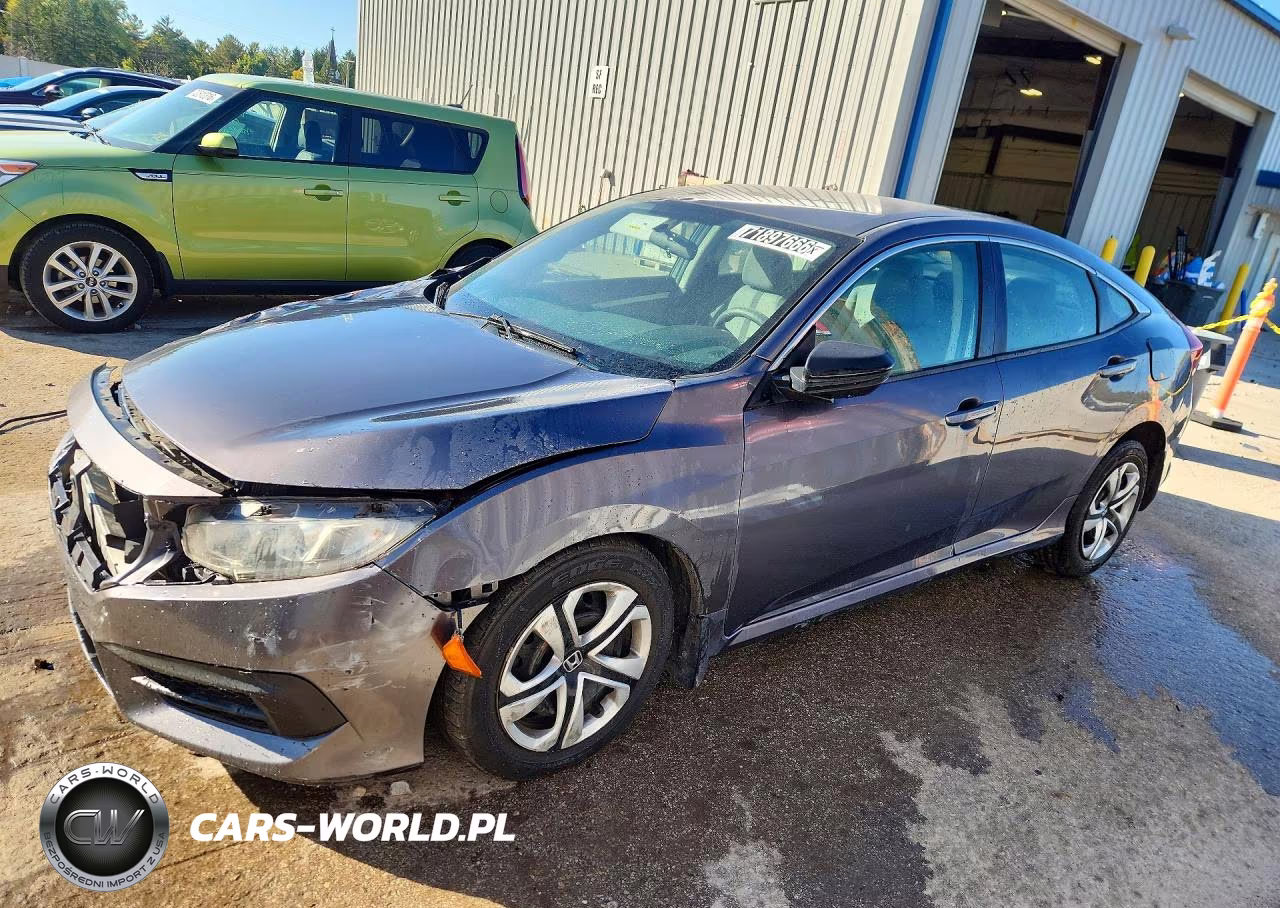 2016 Honda Civic Lx VIN:19XFC2F5XGE026185 - 1