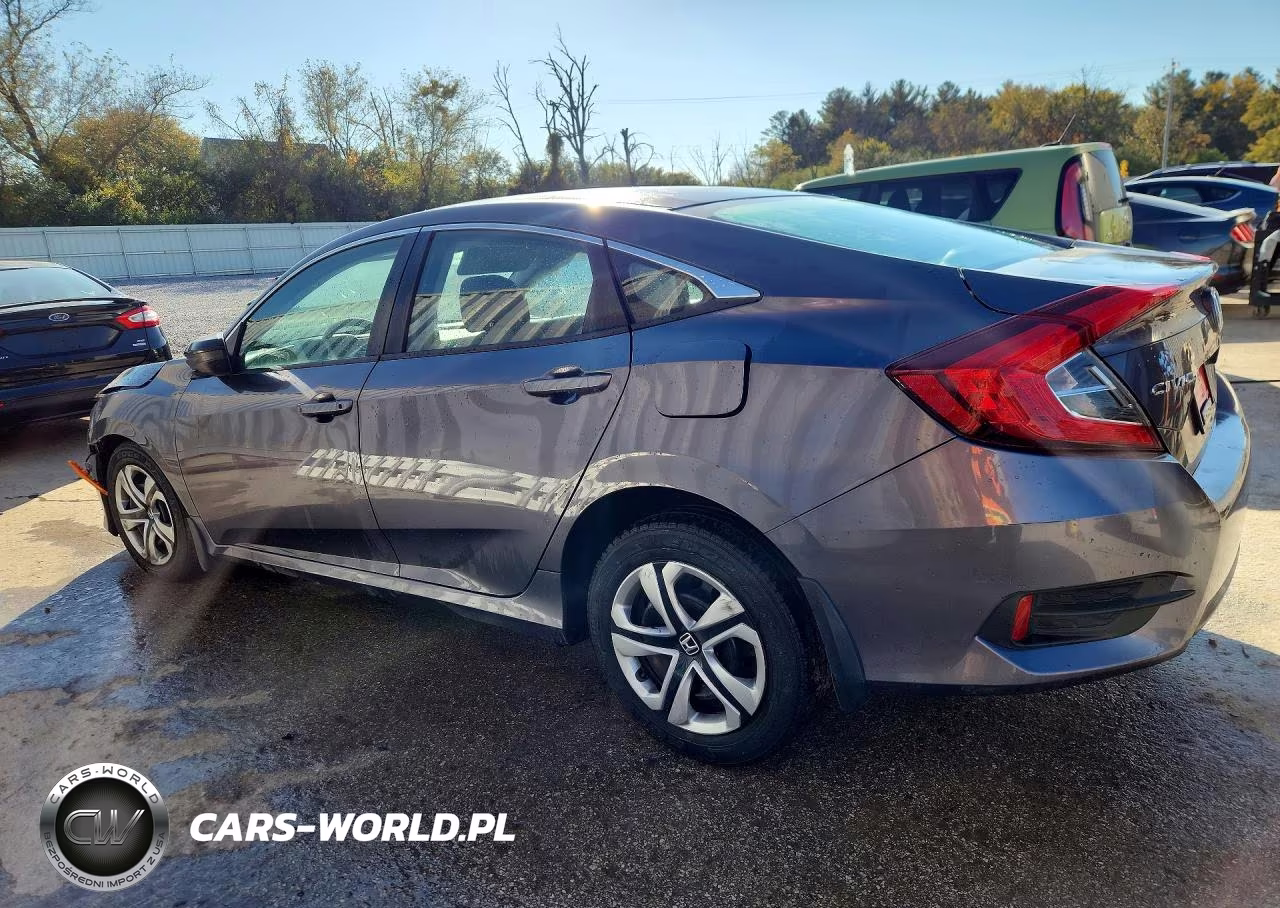 2016 Honda Civic Lx VIN:19XFC2F5XGE026185 - 2