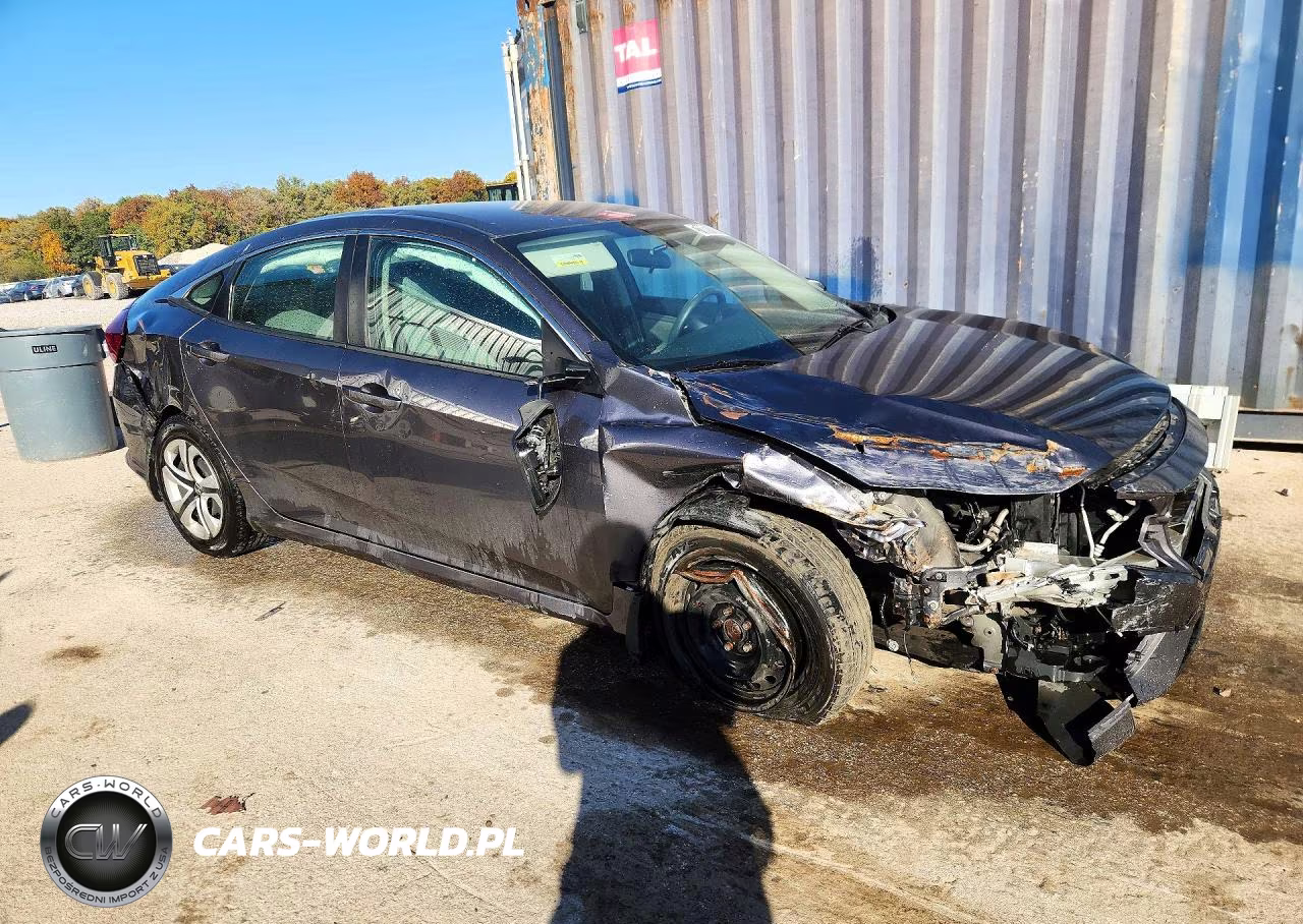 2016 Honda Civic Lx VIN:19XFC2F5XGE026185 - 4