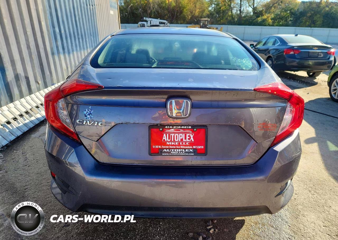 2016 Honda Civic Lx VIN:19XFC2F5XGE026185 - 6