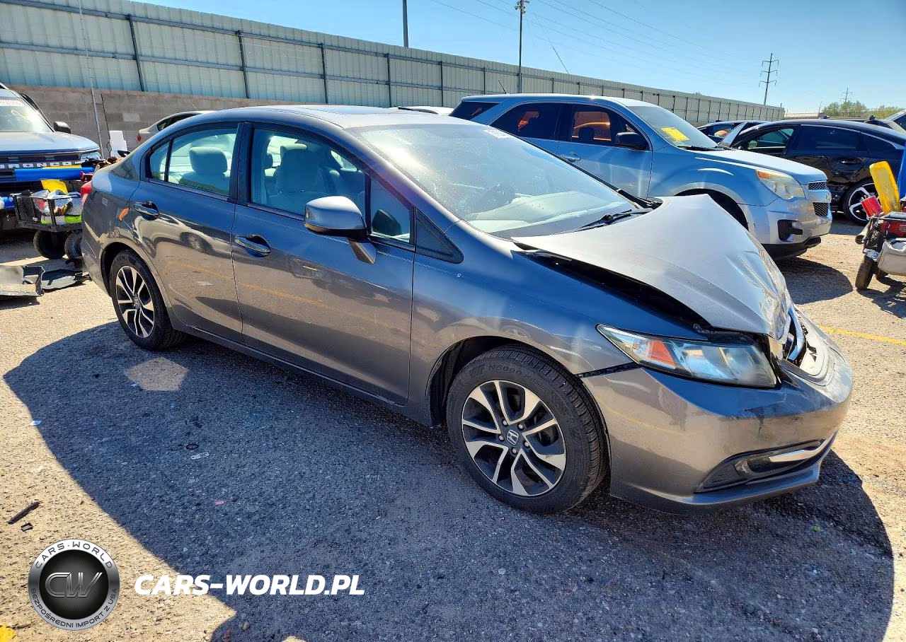 2013 Honda Civic Ex VIN:19XFB2F83DE255669 - 4
