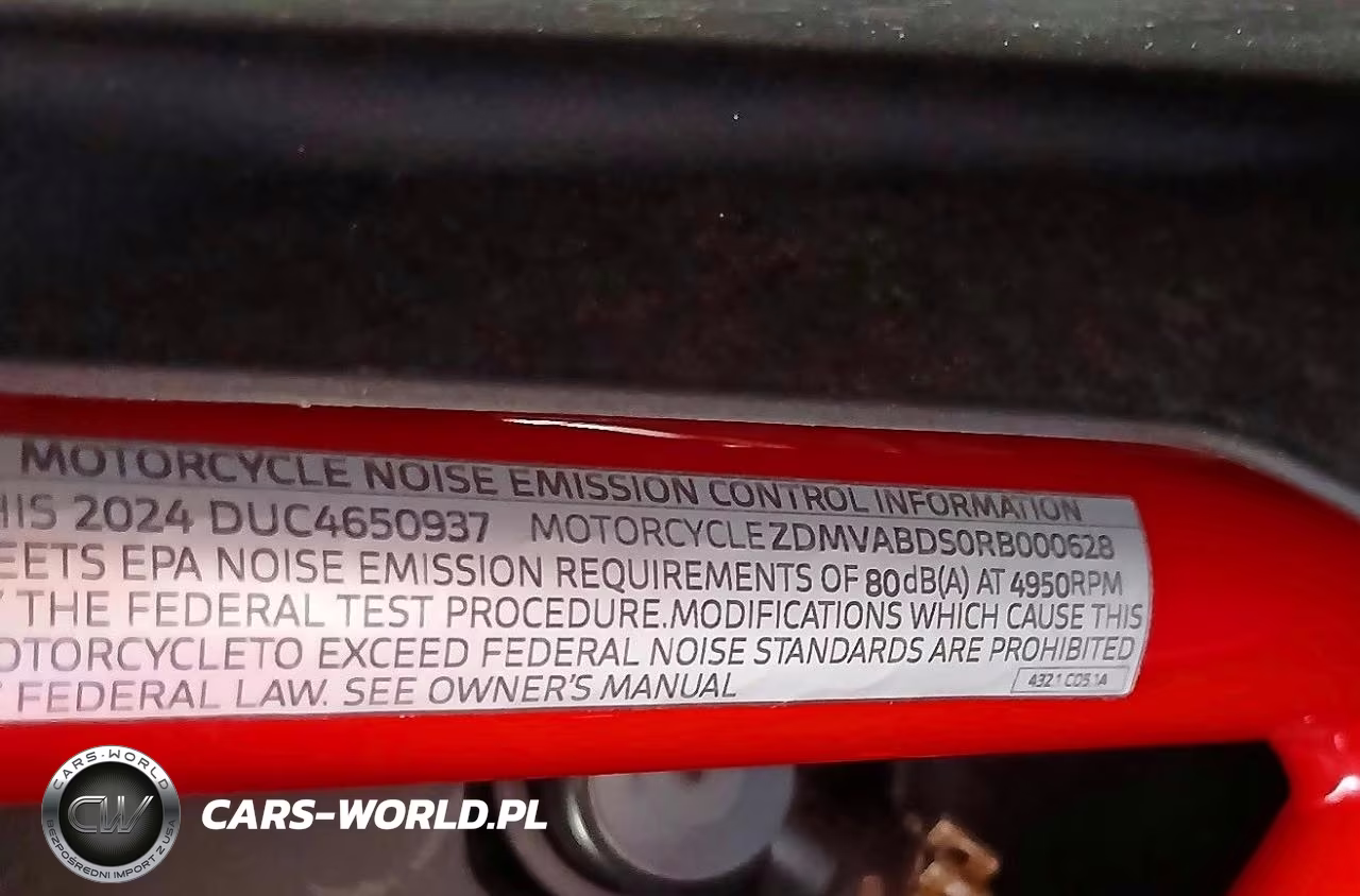2024 Ducati Supersport VIN:ZDMVABDS0RB000628 - 10