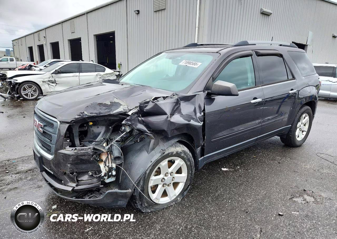 2016 GMC Acadia Sle VIN:1GKKRPKD9GJ342885 - 1