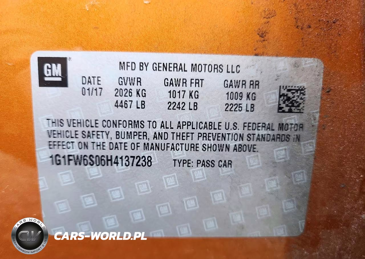 2017 Chevrolet Bolt Ev Lt VIN:1G1FW6S06H4137238 - 12