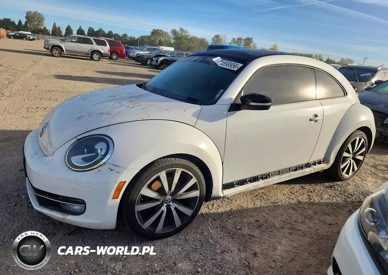 2013 Volkswagen Beetle Turbo VIN:3VWV67AT2DM601402 - 1