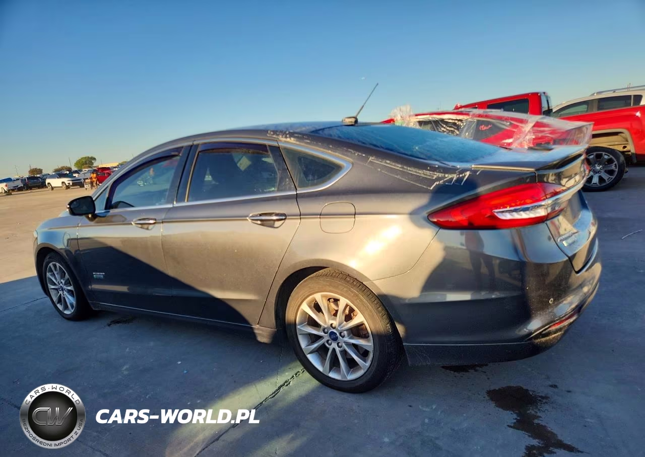2017 Ford Fusion Titanium Phev VIN:3FA6P0SU2HR209845 - 2