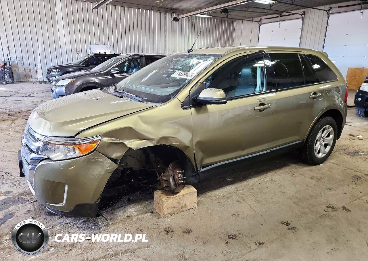 2013 Ford Edge Sel VIN:2FMDK3JC7DBC21343 - 1