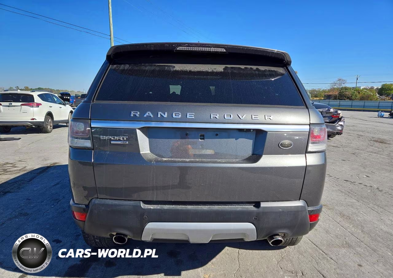 2016 Land Rover Range Rover Sport Hse VIN:SALWR2VF5GA638055 - 6