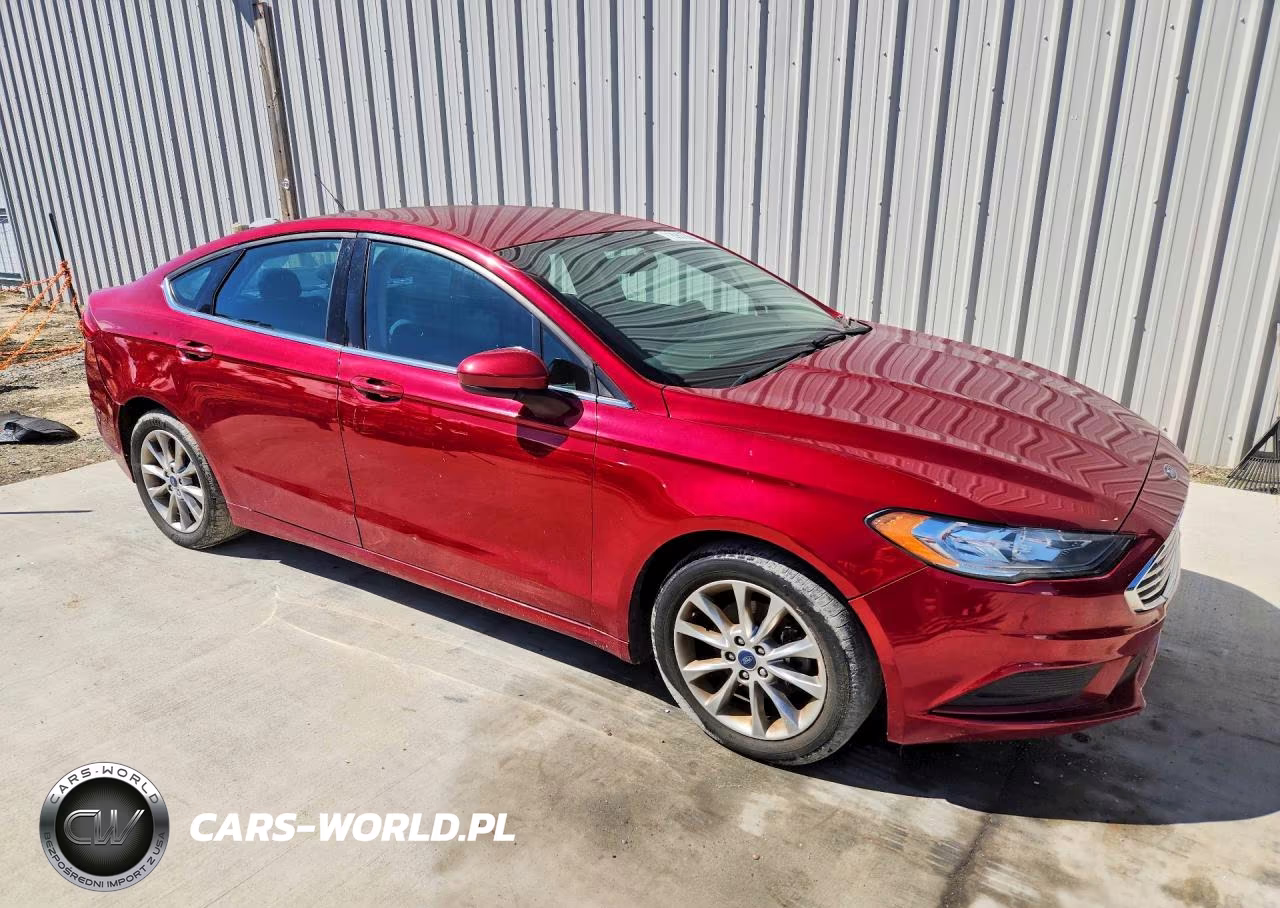 2017 Ford Fusion Se VIN:3FA6P0HD4HR366669 - 4