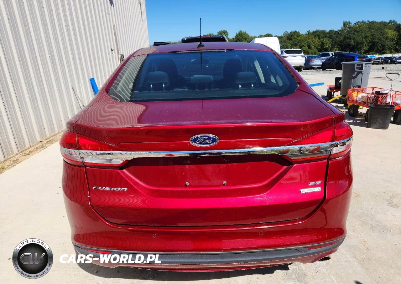 2017 Ford Fusion Se VIN:3FA6P0HD4HR366669 - 6