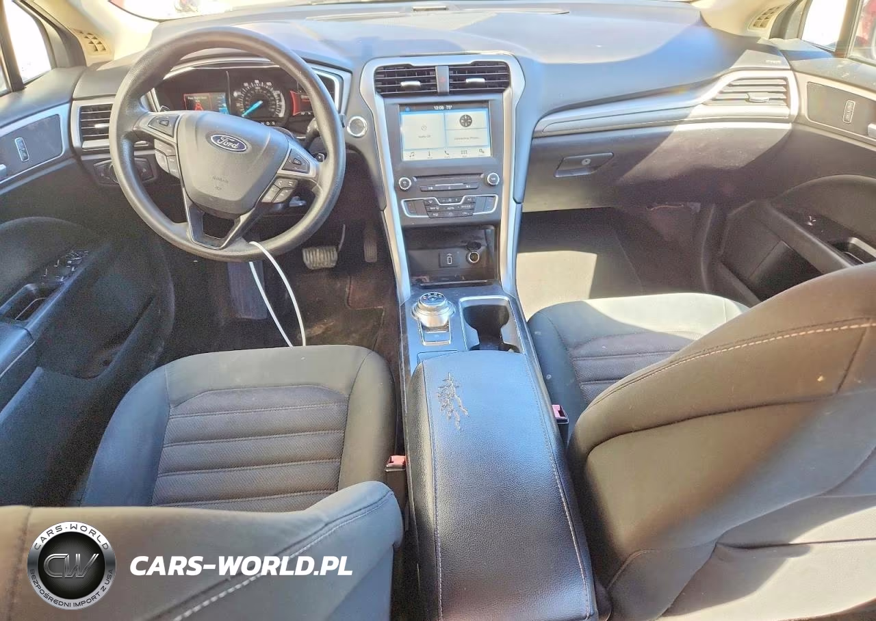 2017 Ford Fusion Se VIN:3FA6P0HD4HR366669 - 8
