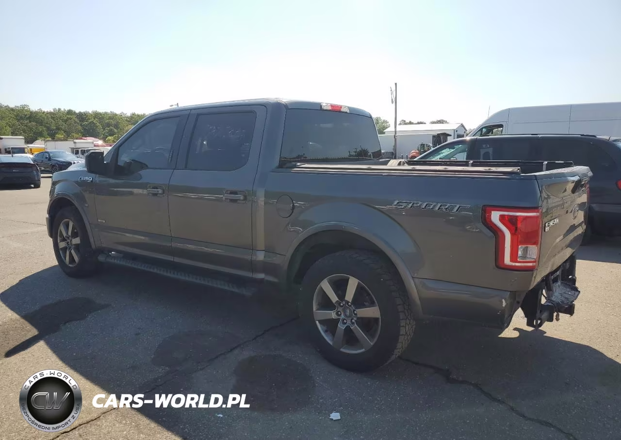 2015 Ford F150 Supercrew VIN:1FTEW1CPXFFB38525 - 2