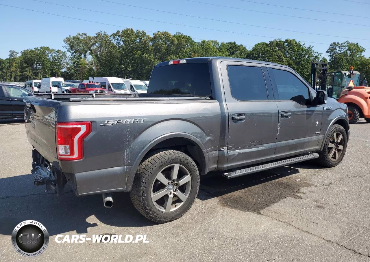 2015 Ford F150 Supercrew VIN:1FTEW1CPXFFB38525 - 3