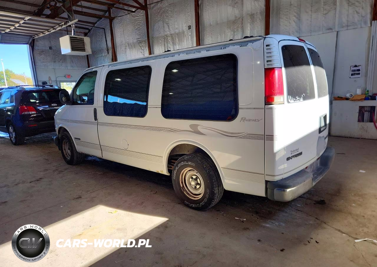 1999 Chevrolet Express G1500 VIN:1GBFG15R1X1002190 - 2