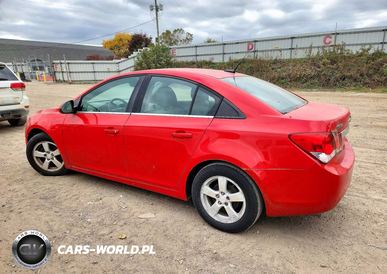 2014 Chevrolet Cruze Lt VIN:1G1PC5SB8E7315024 - 2