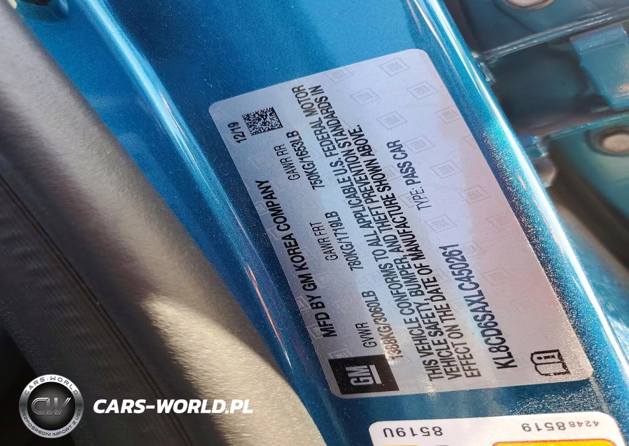 2020 Chevrolet Spark 1Lt VIN:KL8CD6SAXLC450261 - 12