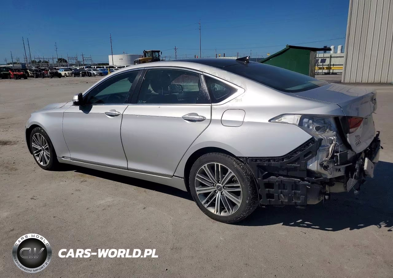 2018 Genesis G80 3.8 VIN:KMHGN4JE3JU250999 - 2