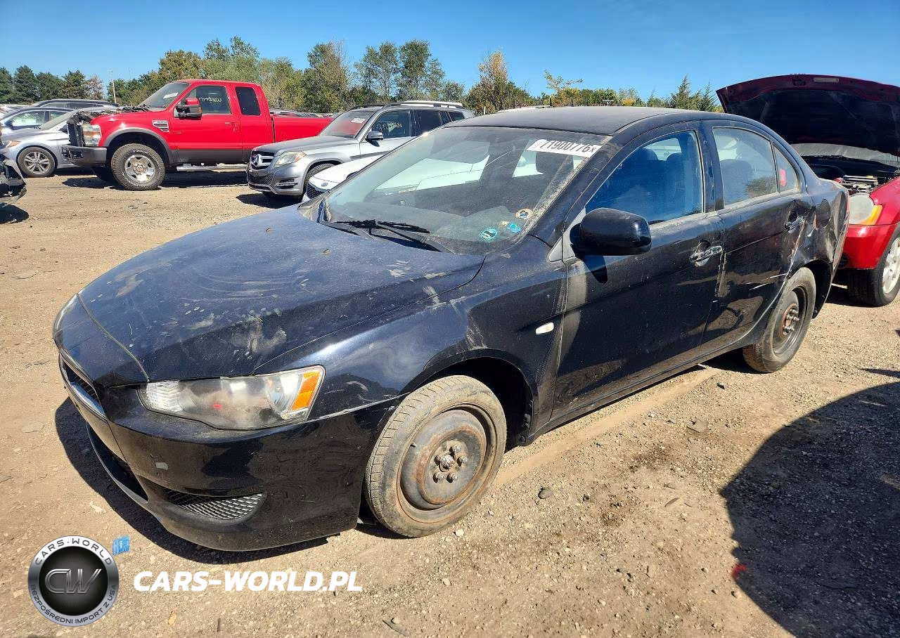 2009 Mitsubishi Lancer Es-Es Sport VIN:JA3AU26U89U040782 - 1