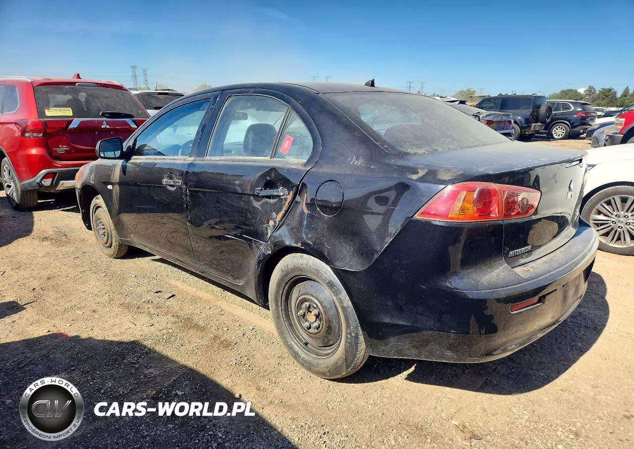 2009 Mitsubishi Lancer Es-Es Sport VIN:JA3AU26U89U040782 - 2