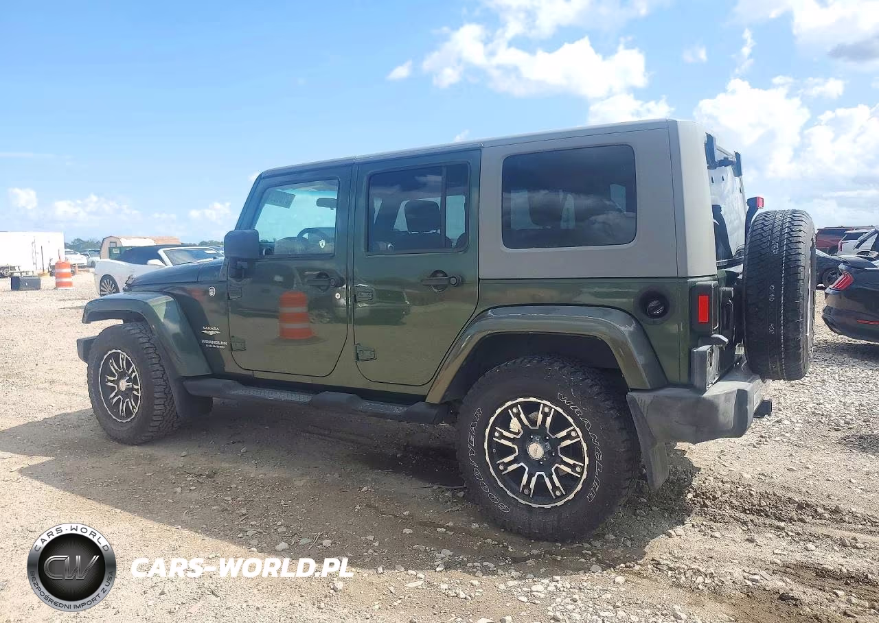 2008 Jeep Wrangler Unlimited Sahara VIN:1J4GA59138L537650 - 2