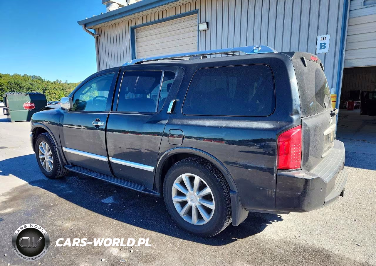 2008 Infiniti Qx56 Base VIN:5N3AA08C08N908191 - 2