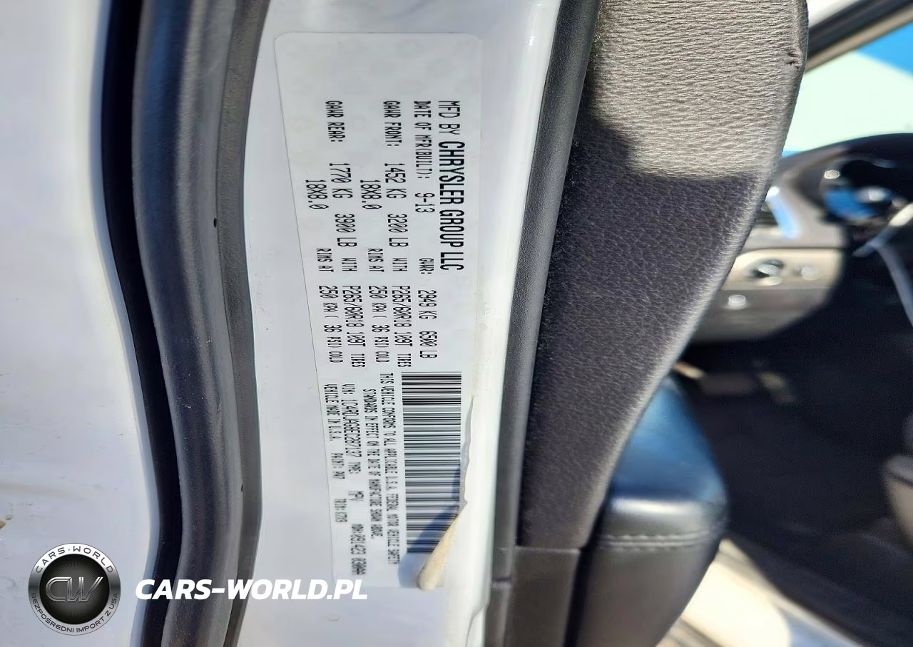 2014 Dodge Durango Sxt VIN:1C4RDJAG8EC287137 - 13