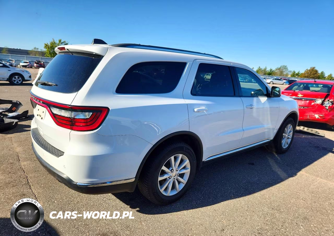 2014 Dodge Durango Sxt VIN:1C4RDJAG8EC287137 - 3