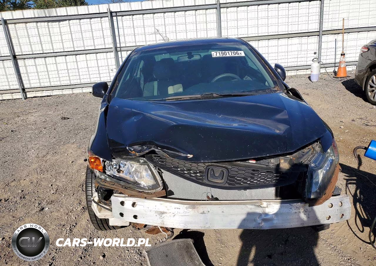 2012 Honda Civic Ex VIN:2HGFG3B87CH566135 - 5