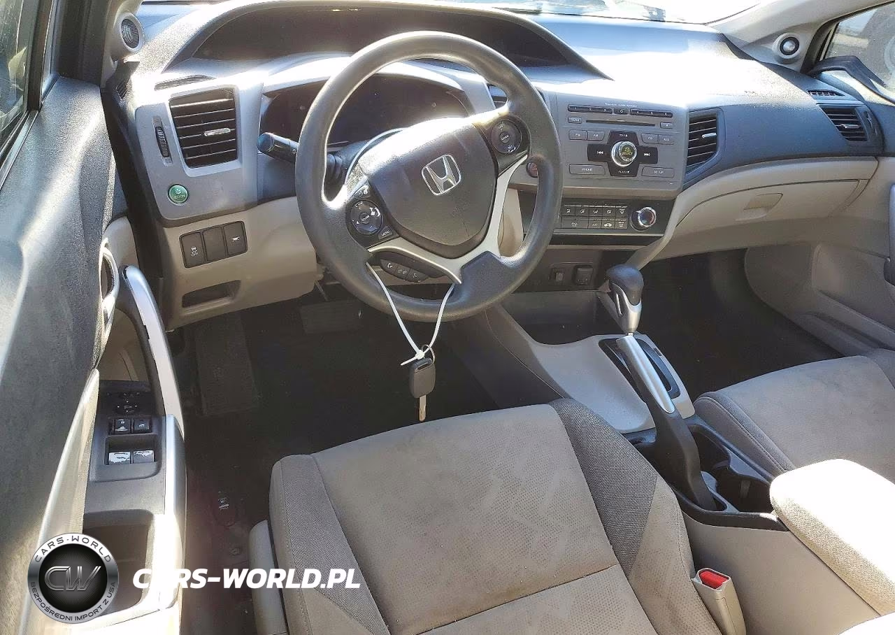 2012 Honda Civic Ex VIN:2HGFG3B87CH566135 - 8