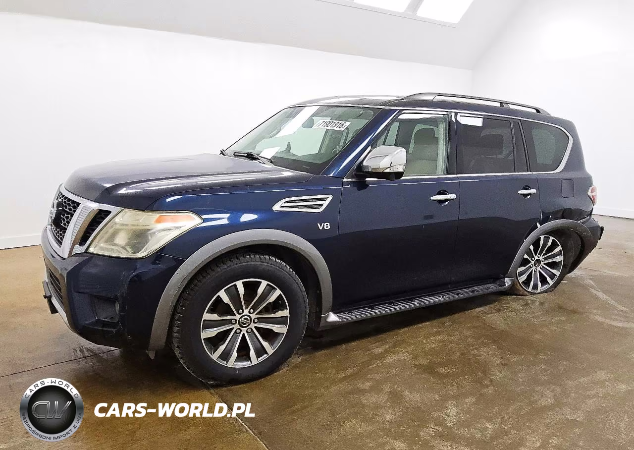 2018 Nissan Armada Sl VIN:JN8AY2ND4J9050180 - 1