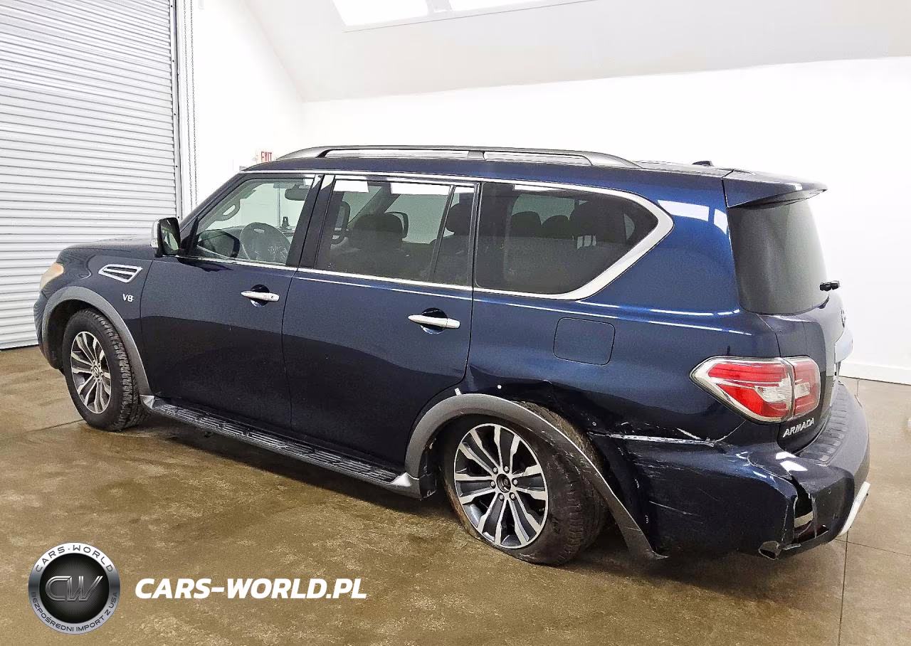2018 Nissan Armada Sl VIN:JN8AY2ND4J9050180 - 2