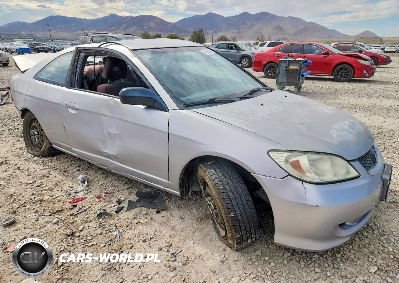 2004 Honda Civic Lx VIN:1HGEM22554L071330 - 4