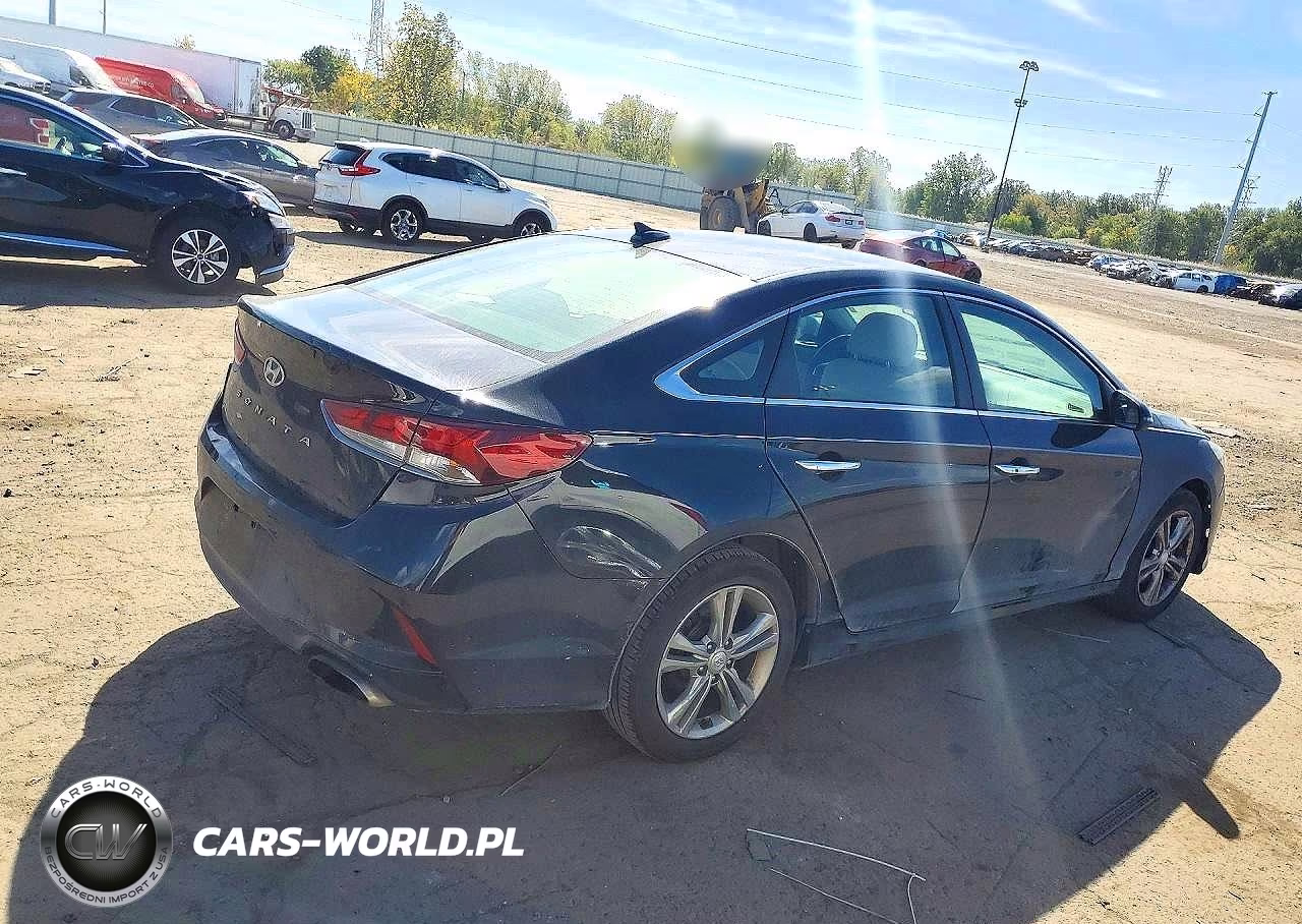 2018 Hyundai Sonata Sel VIN:5NPE34AF8JH637780 - 3