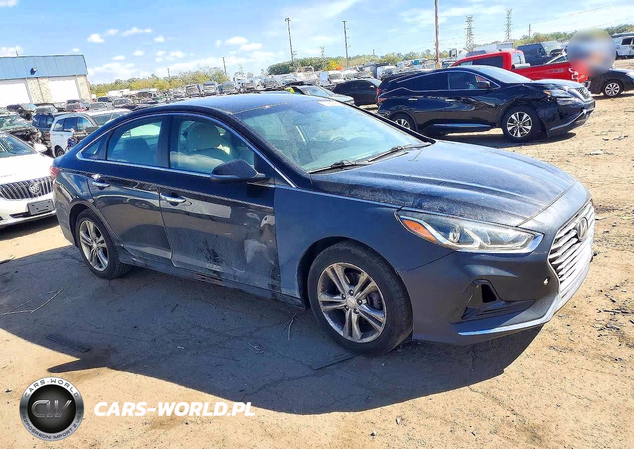 2018 Hyundai Sonata Sel VIN:5NPE34AF8JH637780 - 4