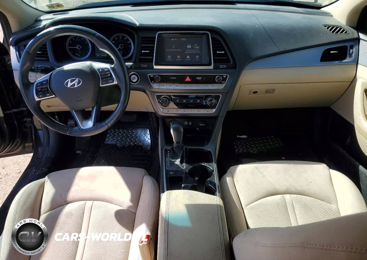 2018 Hyundai Sonata Sel VIN:5NPE34AF8JH637780 - 8