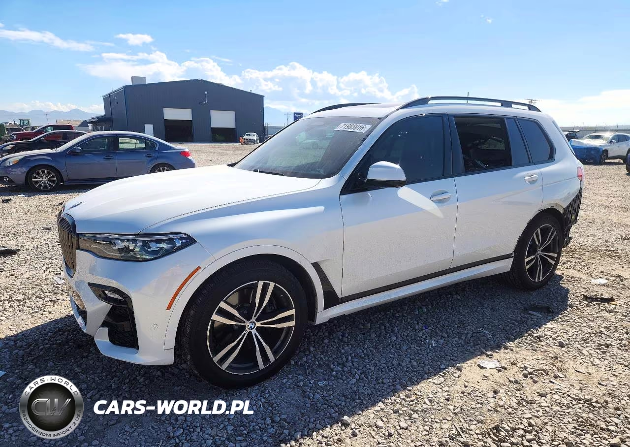 2022 BMW X7 xDrive40I VIN:5UXCW2C02N9K34757 - 1