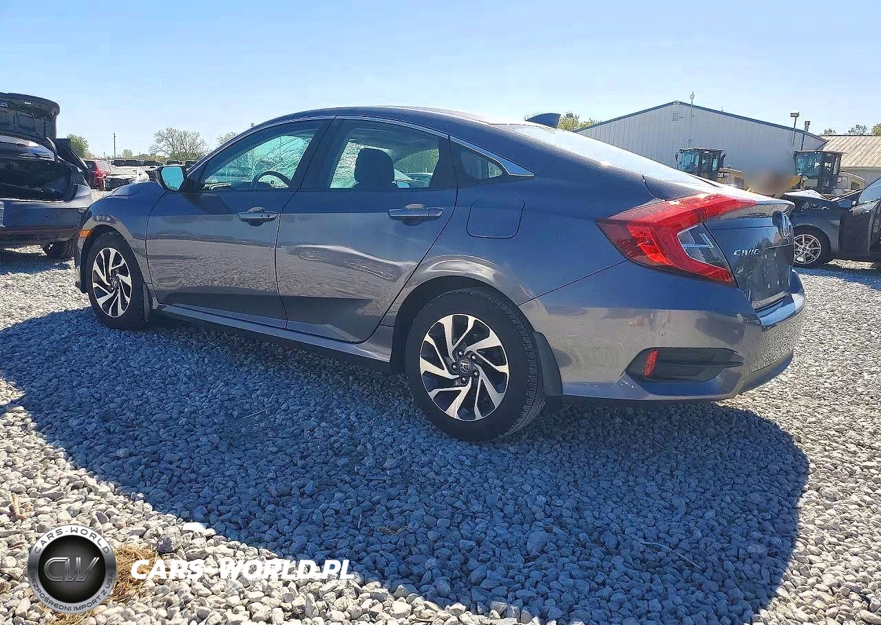 2017 Honda Civic Ex VIN:19XFC2F78HE021618 - 2