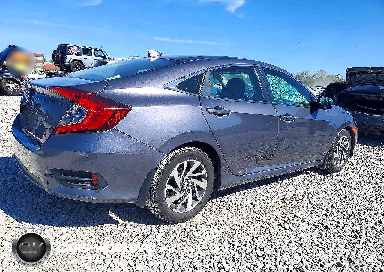 2017 Honda Civic Ex VIN:19XFC2F78HE021618 - 3