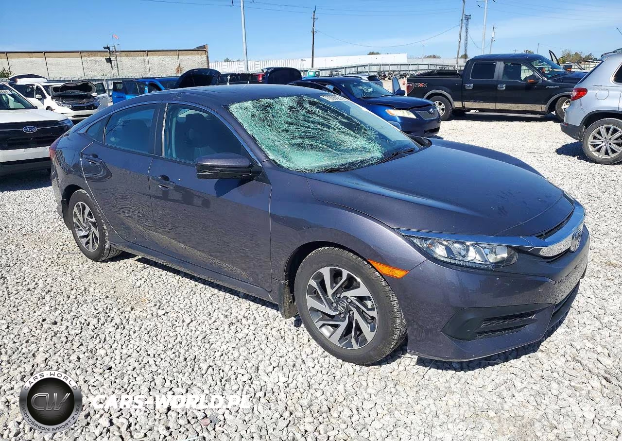2017 Honda Civic Ex VIN:19XFC2F78HE021618 - 4