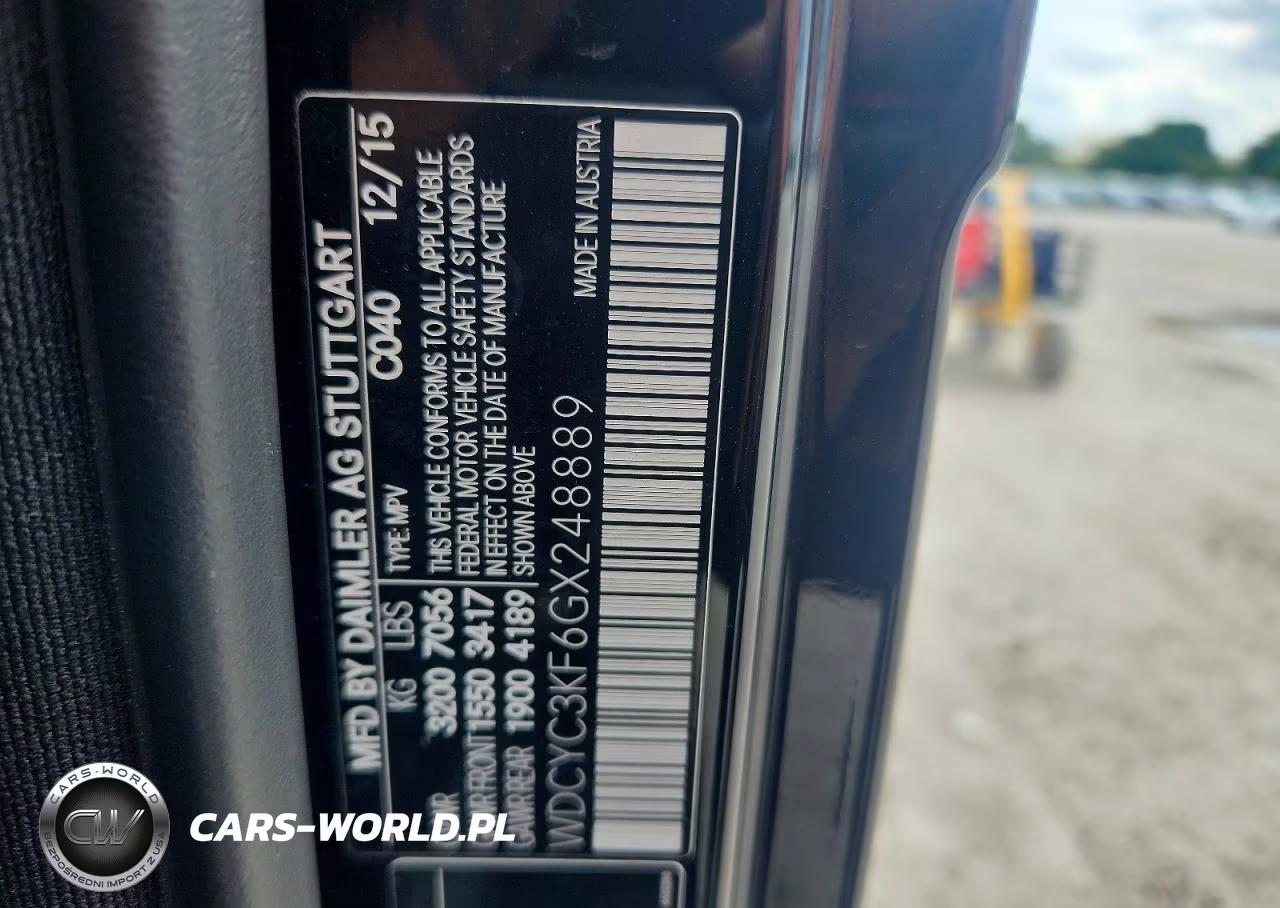 2016 Mercedes-Benz G 550 VIN:WDCYC3KF6GX248889 - 13