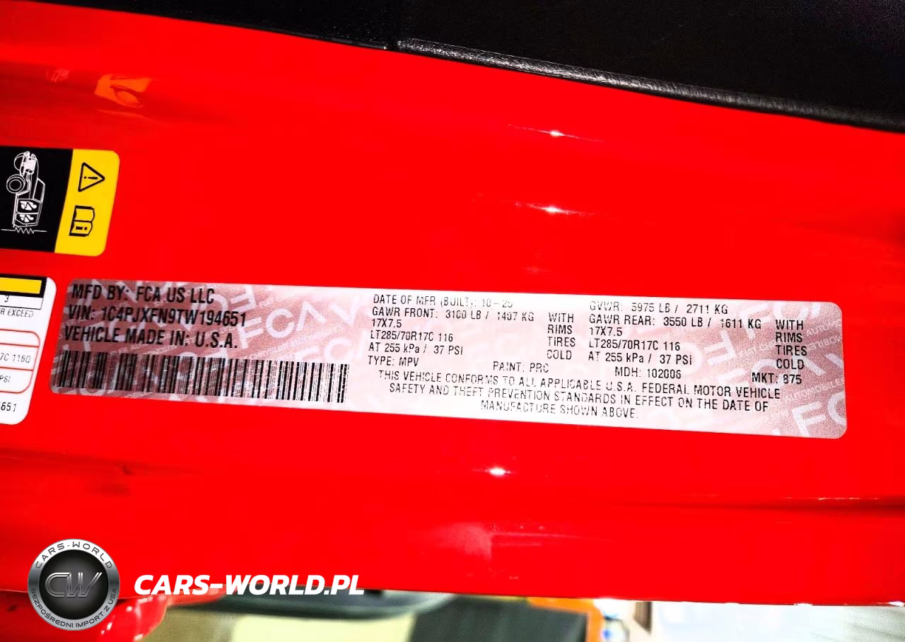 2026 Jeep Wrangler Rubicon VIN:1C4PJXFN9TW194651 - 14