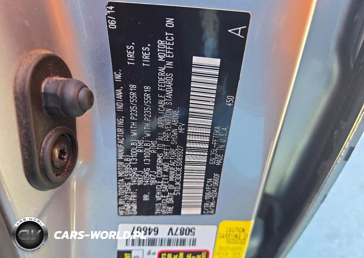 2014 Toyota Sienna Le VIN:5TDJK3DC3ES089927 - 13